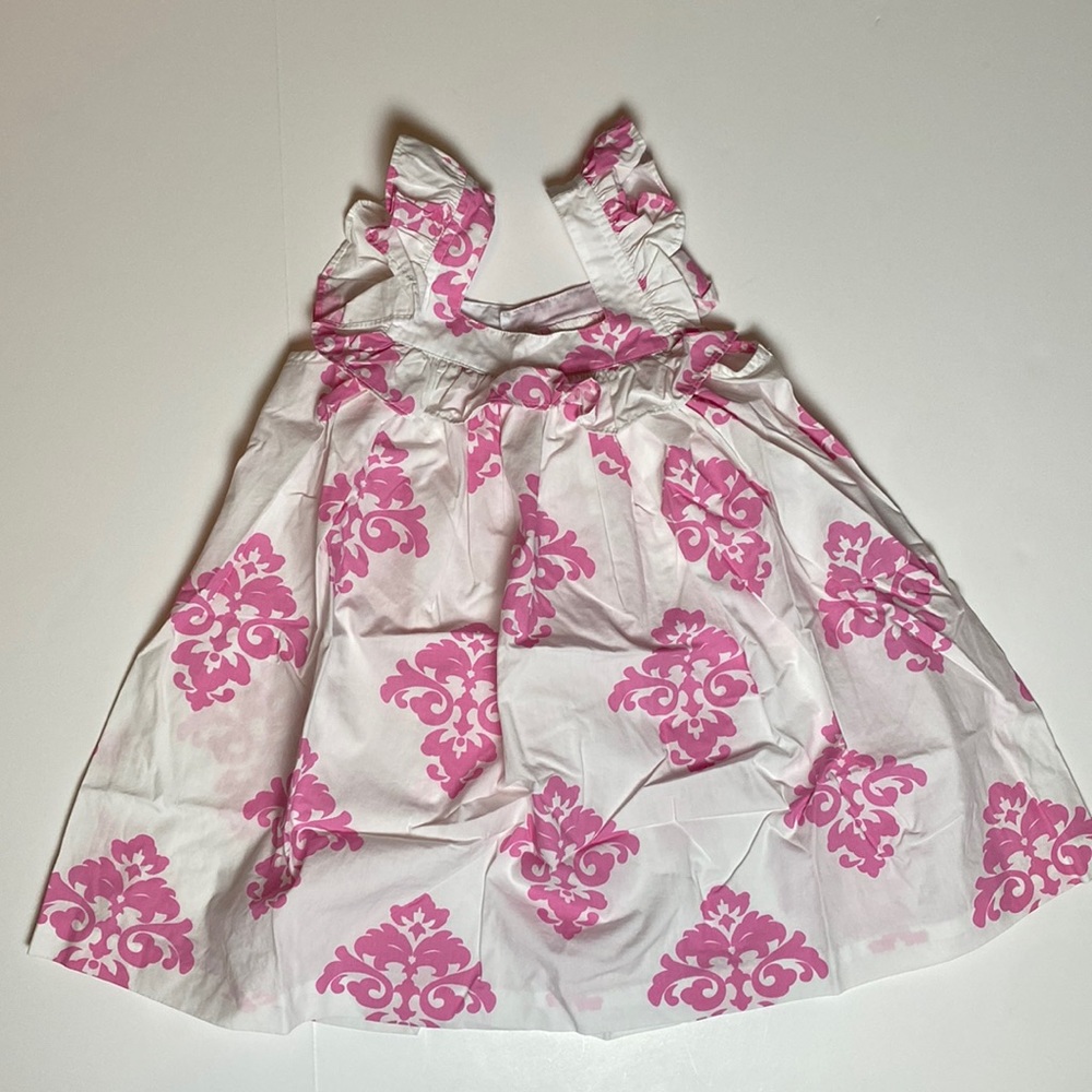 Kelly’s Kids white and pink dress